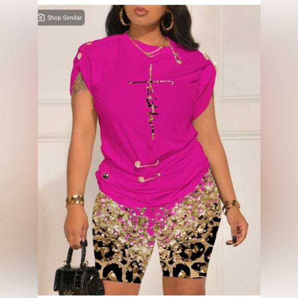 Two-Piece Short Set - Picture 2 of 15